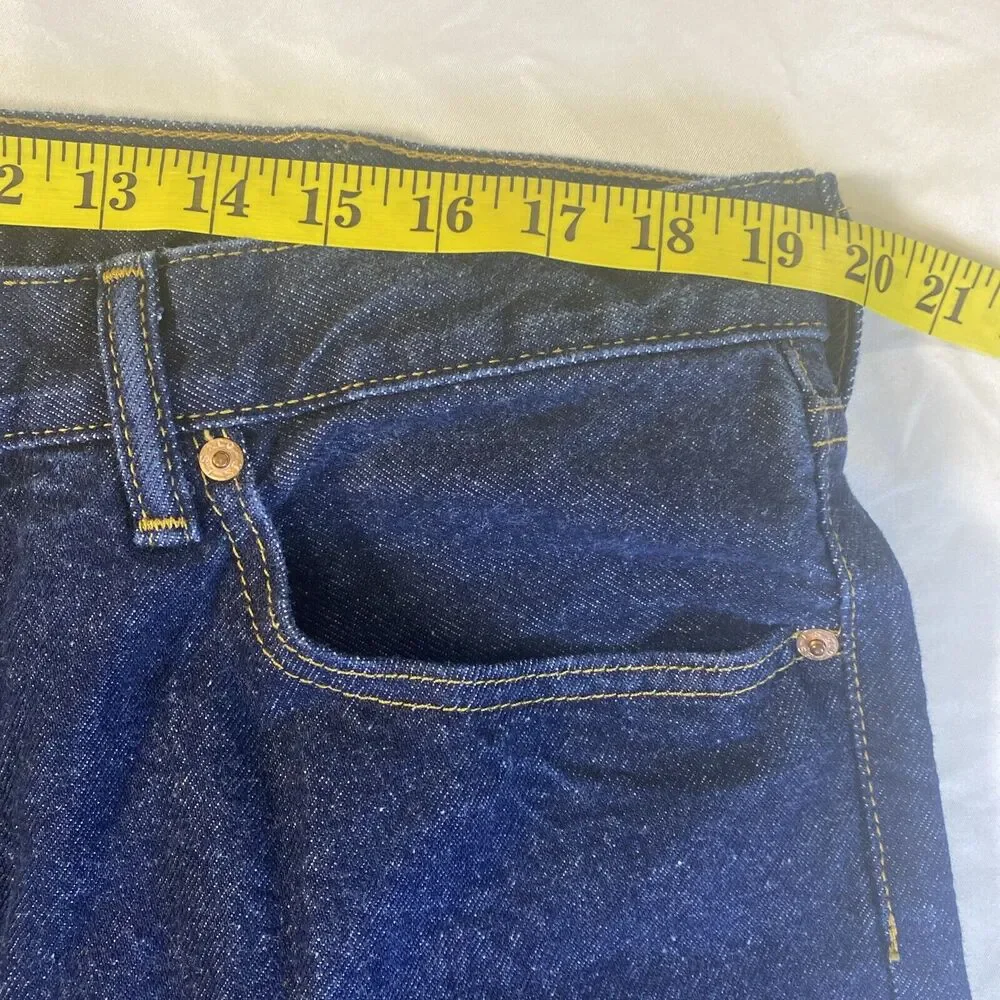 LEVIS RED TAB 505 STRAIGHT LEG Jeans MEN’s 38 X 30 Dark Wash Classic‎ Western